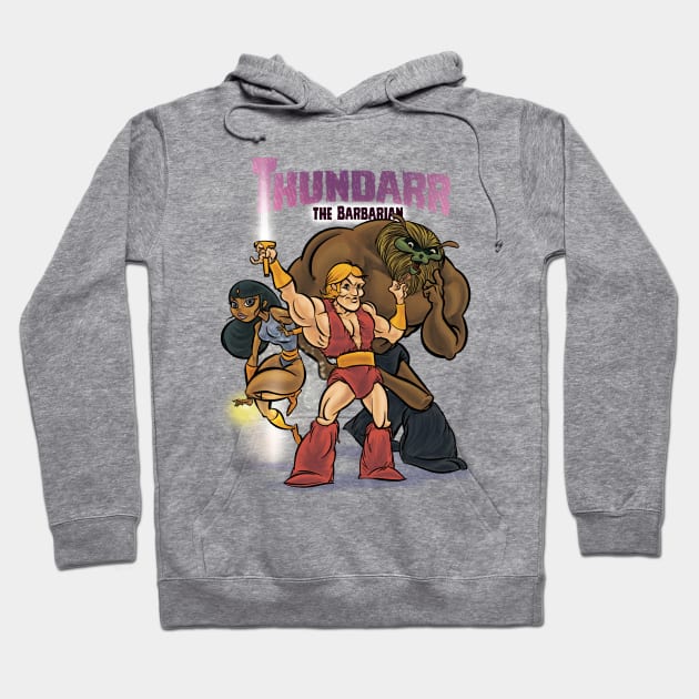 Thundarr the Barbarian Hoodie by majanation